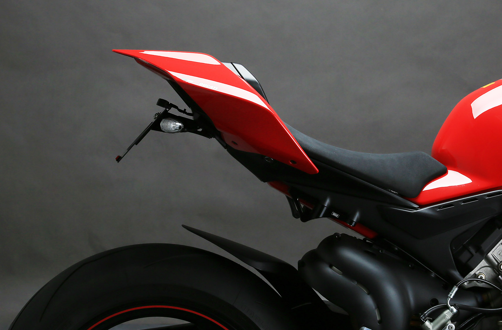 AELLA Billet Fender Eliminator for the Ducati Panigale Streetfighter V4 S R Speciale V2
